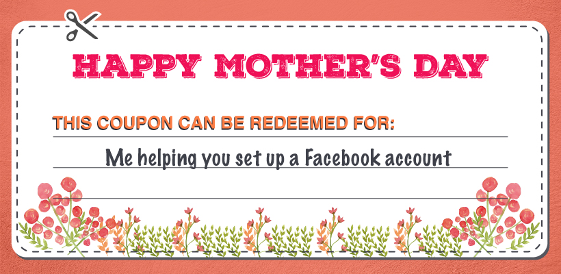 Tech Support Mother's Day coupon